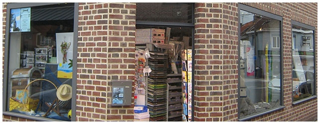 La porte est ouverte